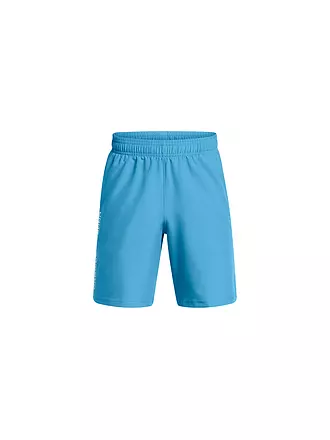 UNDER ARMOUR | Kinder Fitnessshort UA gewebte Wdmk | hellblau